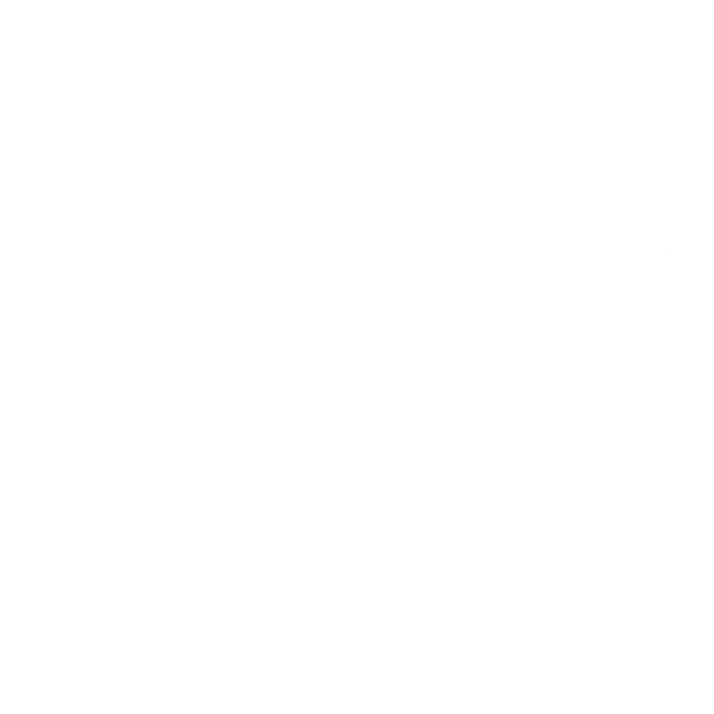 Mountain House Negative Space Logo #ffffff
