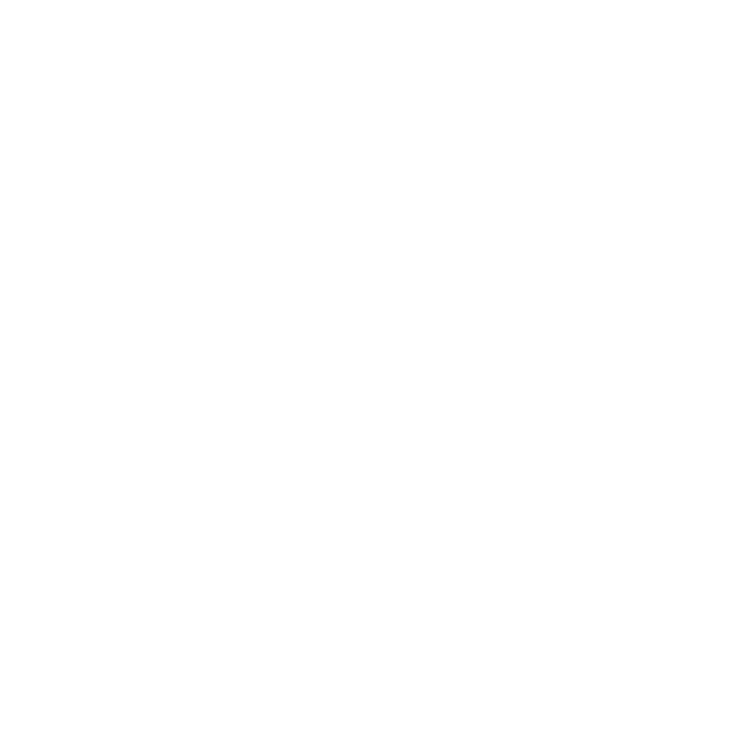 Negative Space Cottage Logo #ffffff