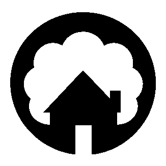 Cottage in Tree Logo