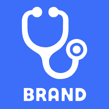 Stethoscope Bold Outline Logo preview