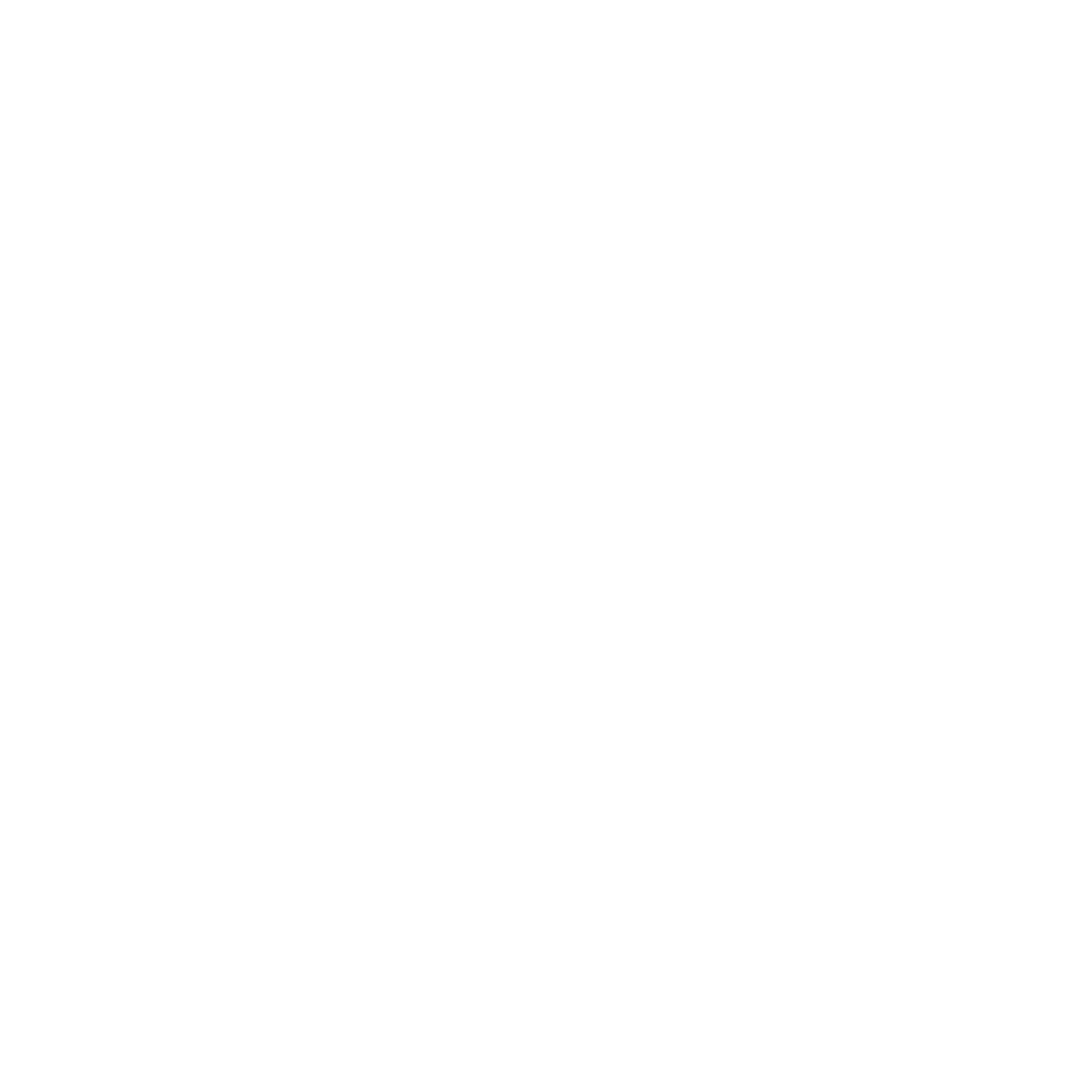 Stethoscope Bold Outline Logo #ffffff