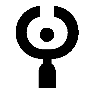 Stethoscope Bold Geometric Logo