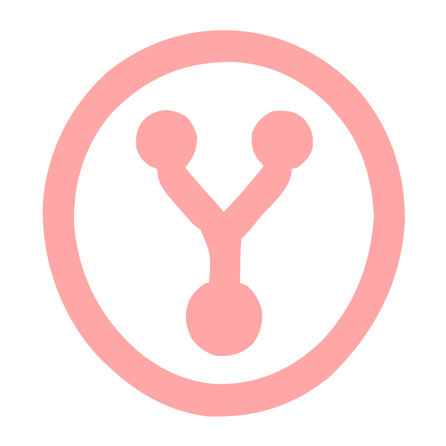 Git Fork Branch Logo #ffa6a6
