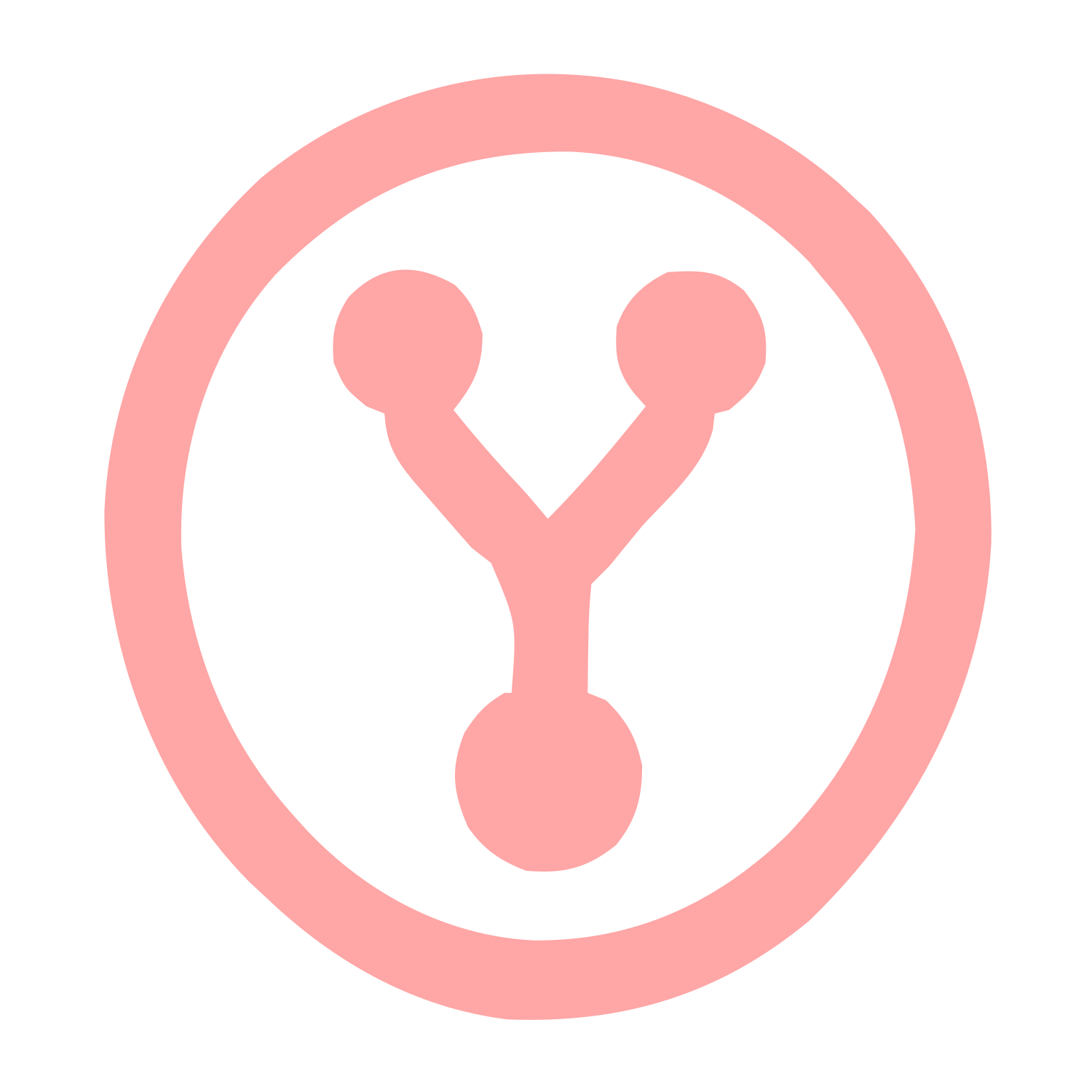 Git Fork Branch Logo #ffa6a6
