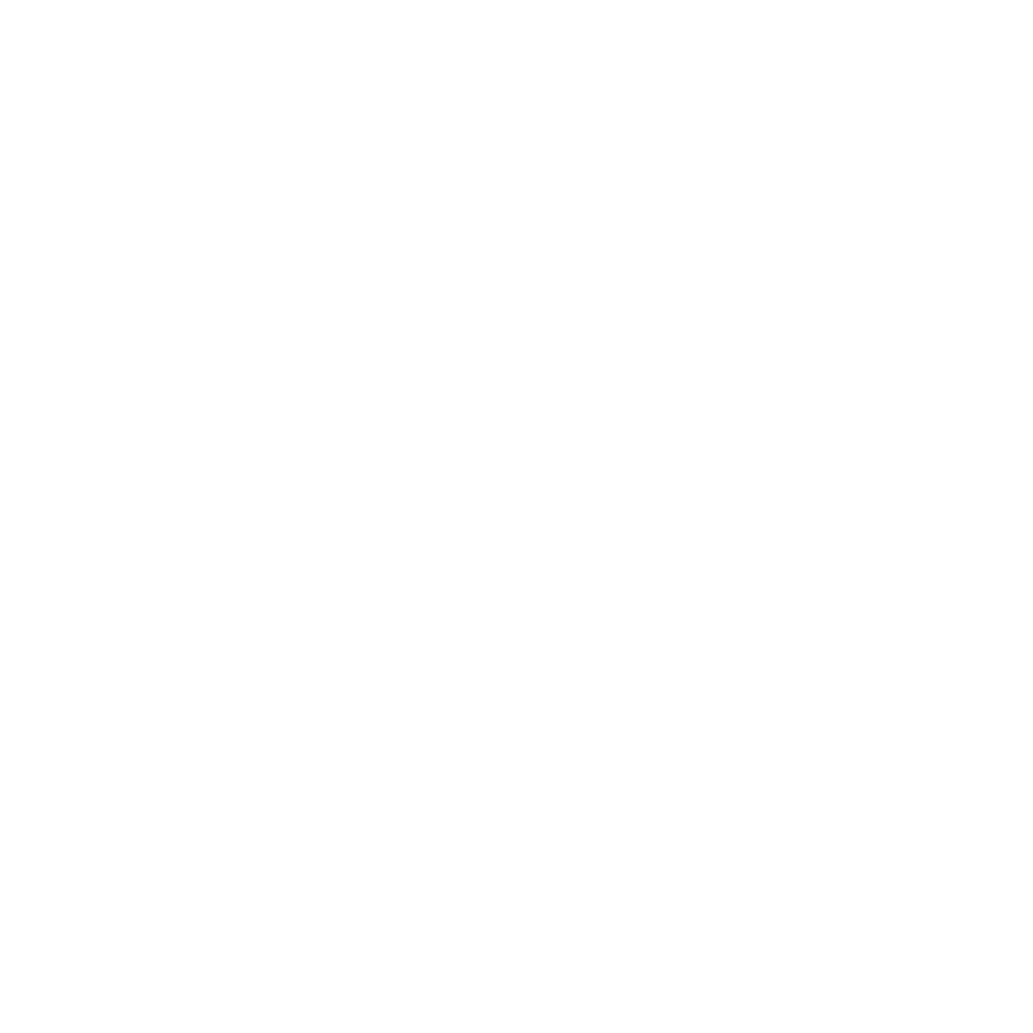 Git Fork Branch Logo #ffffff