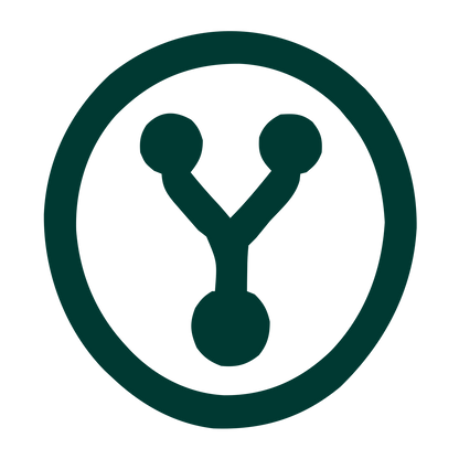 Git Fork Branch Logo #003932