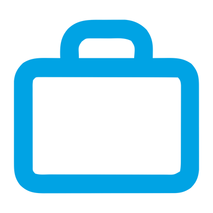 Monoline Briefcase Logo #00a3e4