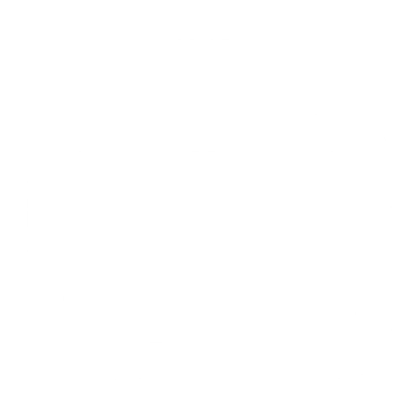 Monoline Briefcase Logo #ffffff