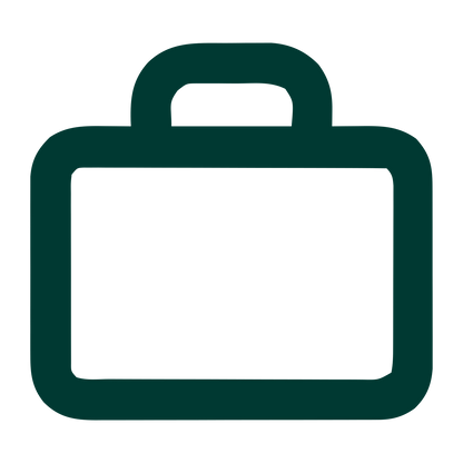 Monoline Briefcase Logo #003932