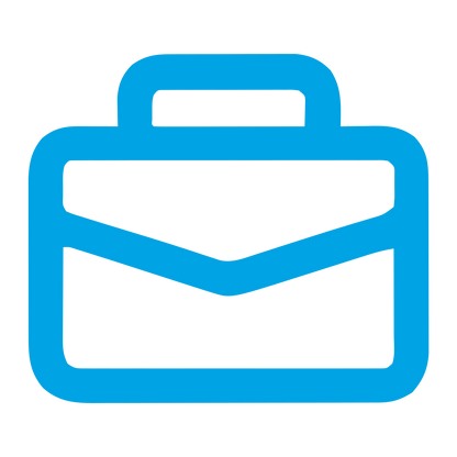 Monoline Briefcase Logo #00a3e4