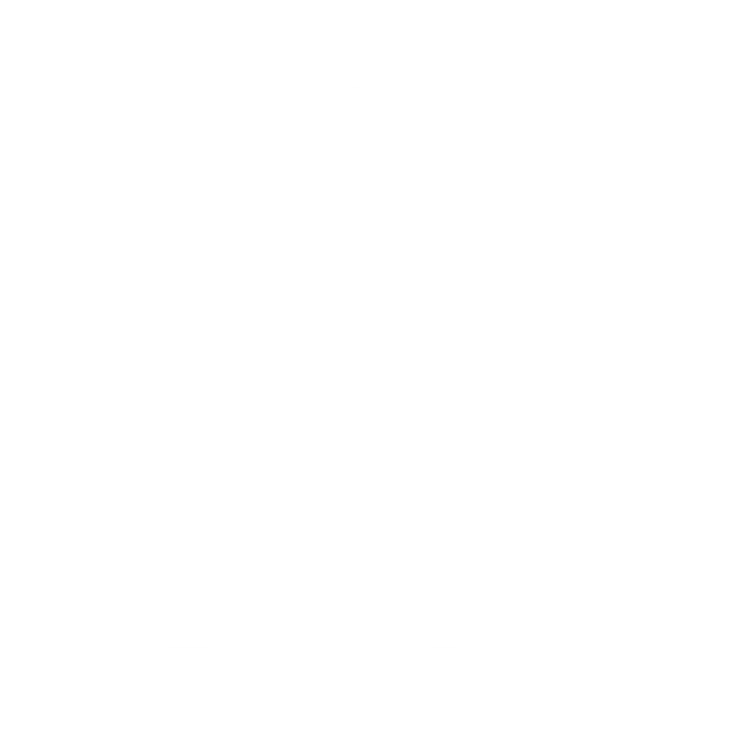 Monoline Briefcase Logo #ffffff