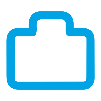 Monoline Briefcase Logo #00a3e4