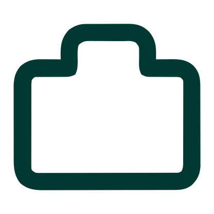 Monoline Briefcase Logo #003932