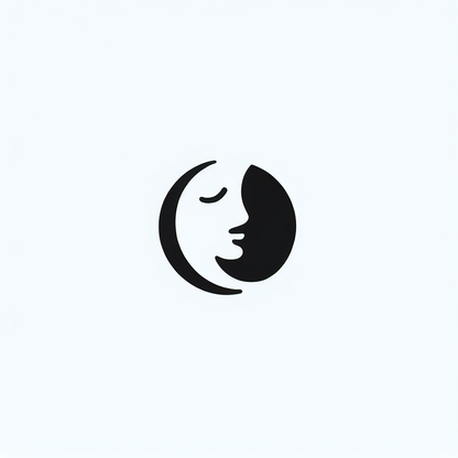 Face Moon Logo
