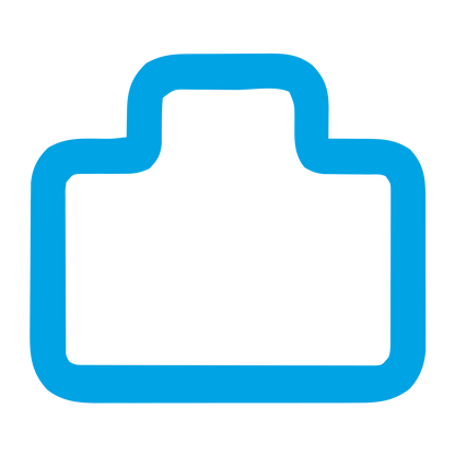 Monoline Briefcase Logo #00a3e4