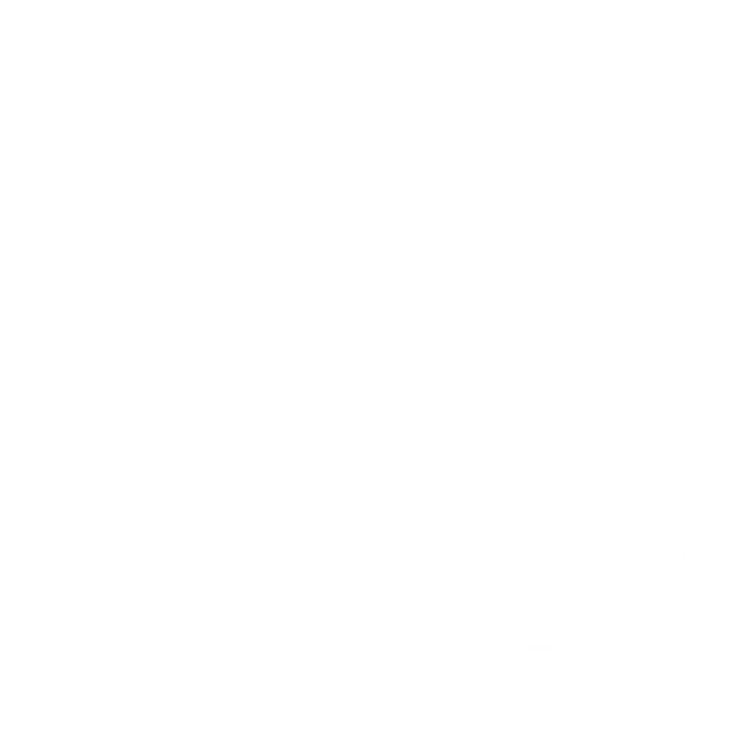 Monoline Briefcase Logo #ffffff