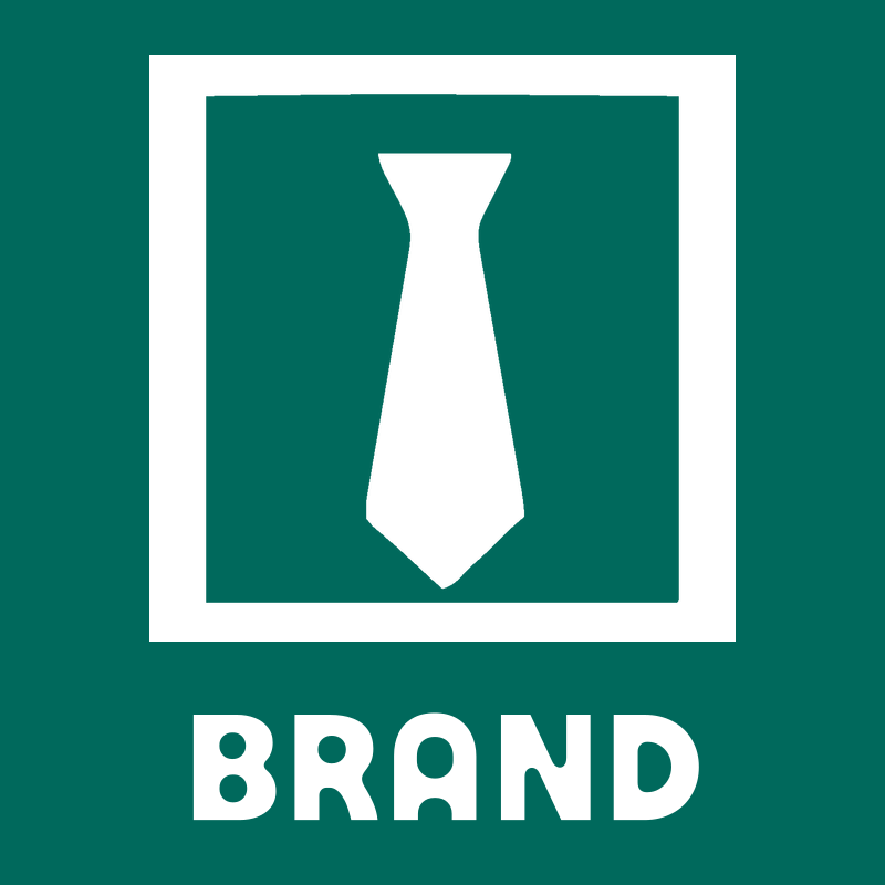 Necktie Negative Space Logo preview
