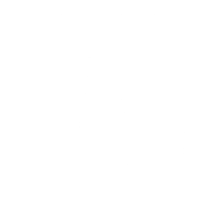 Necktie Negative Space Logo #ffffff