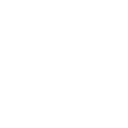 Tie Hexagon Badge Logo #ffffff