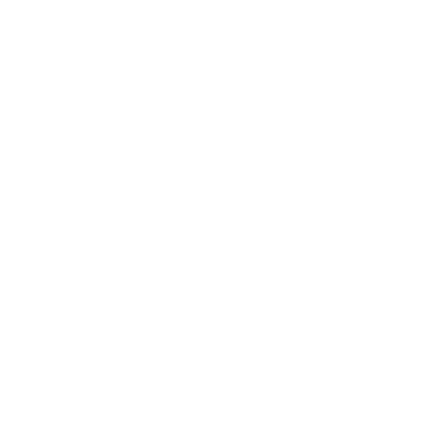 Tie Diamond Negative Space Logo #ffffff