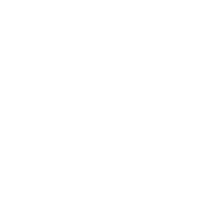 Tie Diamond Negative Space Logo #ffffff