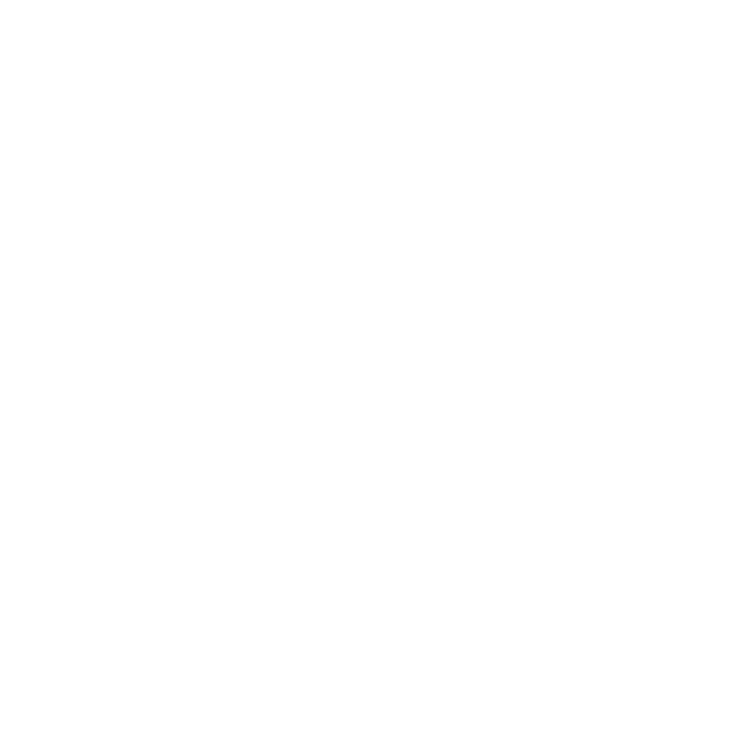 Tie Badge Negative Space Logo #ffffff