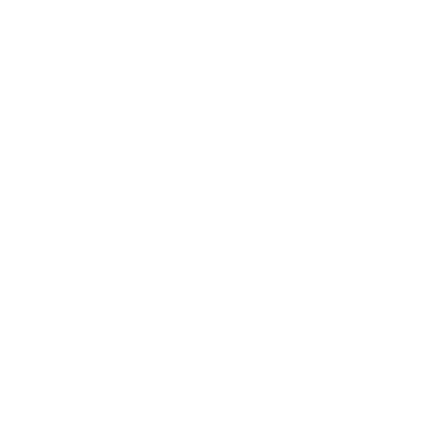 Tie Badge Negative Space Logo #ffffff