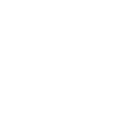 Tie Badge Negative Space Logo #ffffff