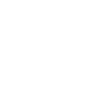 Brutalist Quill Feather Logo #ffffff