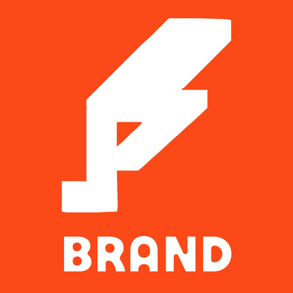 Brutalist Quill Pen Logo preview