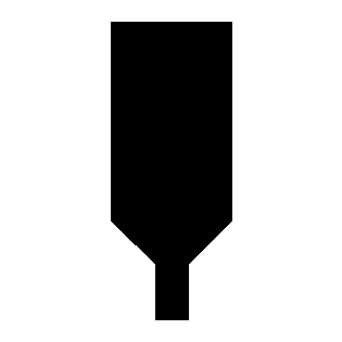 Quill Nib Silhouette Logo