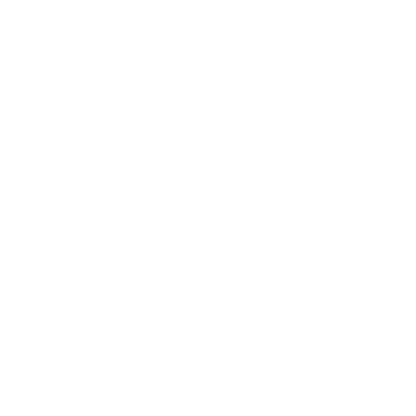 Brutalist Quill Feather Logo #ffffff