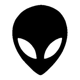 Alien Head Face Logo