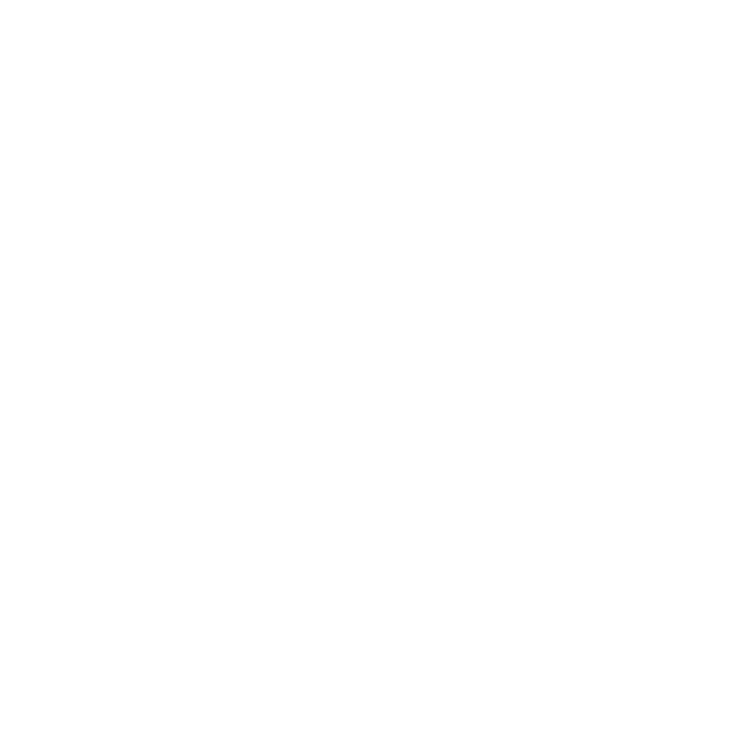 Alien Head Face Logo #ffffff