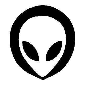 Alien Head Face Logo