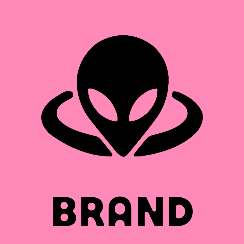 Alien Head Orbit Logo preview