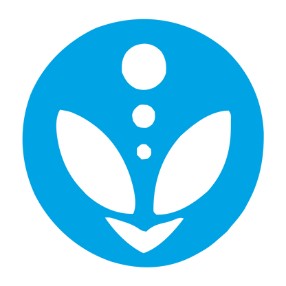 Alien Face Circle Logo #00a3e4