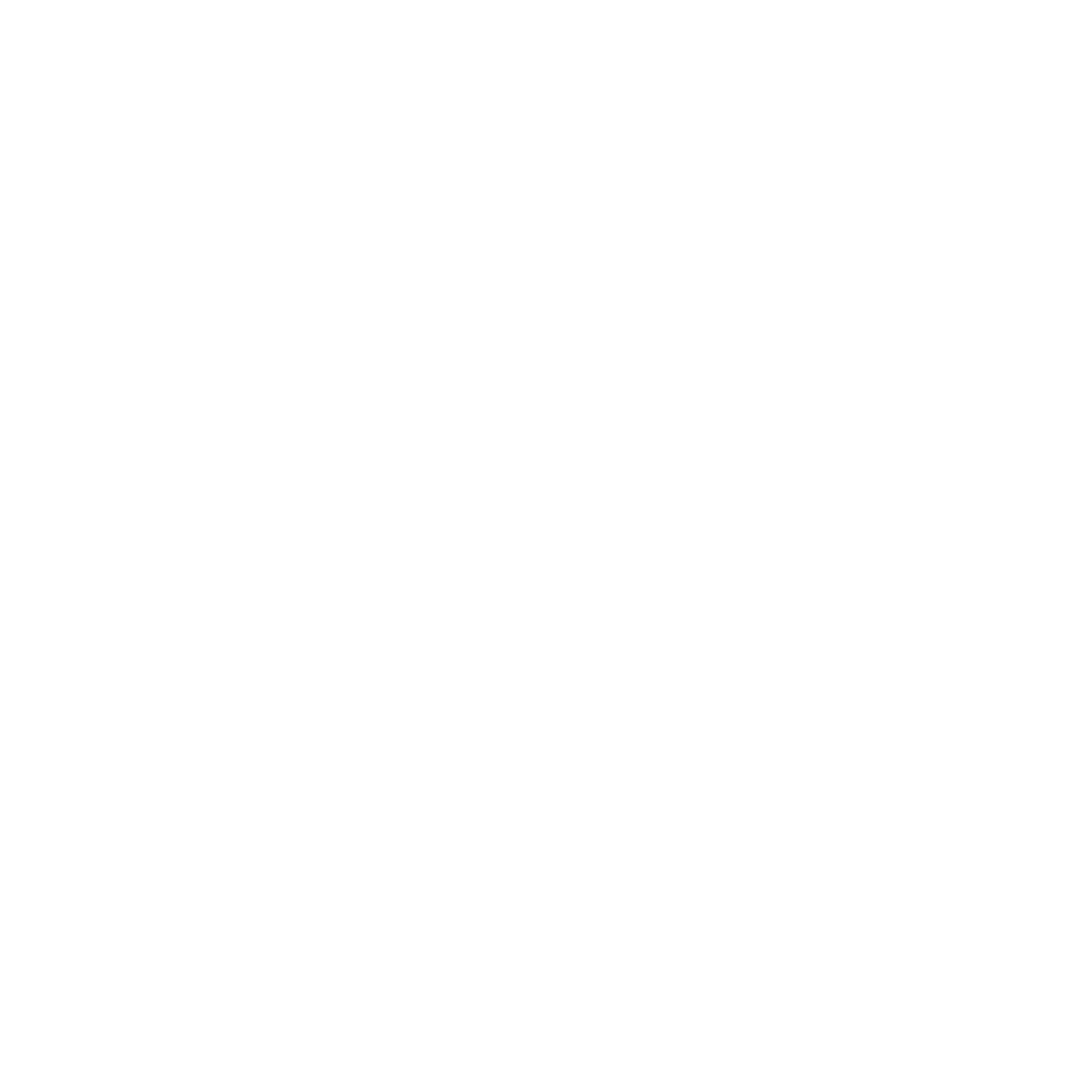 Alien Face Circle Logo #ffffff