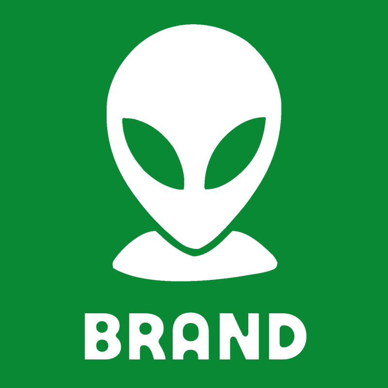 Alien Head Face Logo preview