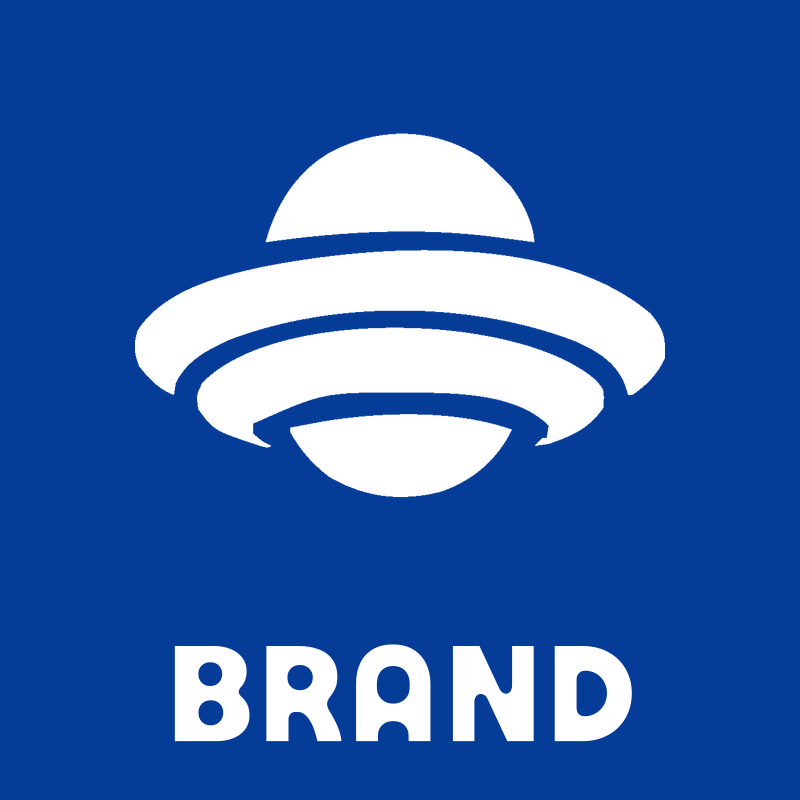 UFO Flying Saucer Logo preview