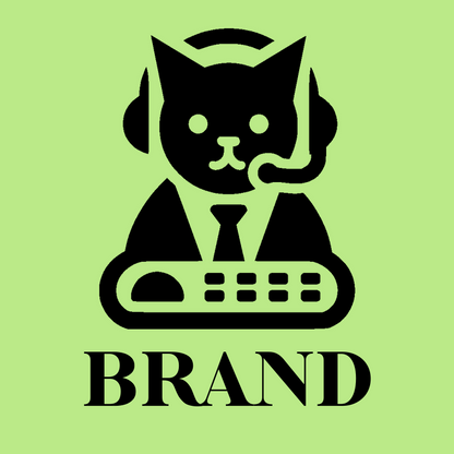 Cat Customer Service Logo preview