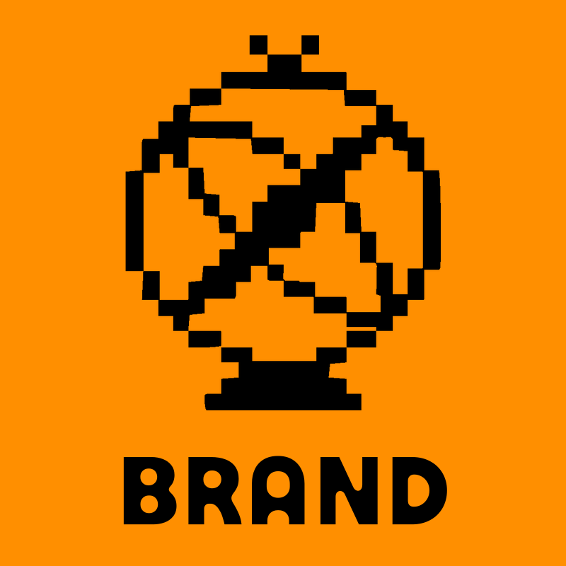 Pixel Astrolabe Globe Logo preview