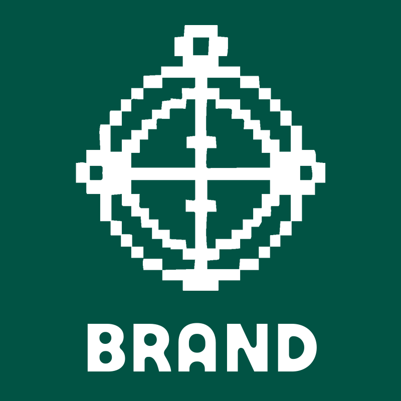 Pixel Astrolabe Globe Logo preview