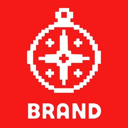 Pixel Astrolabe Ornament Logo preview