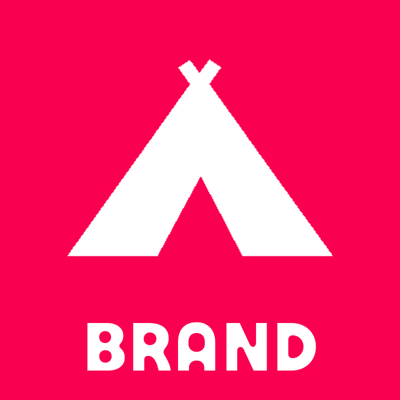 Bold Geometric Tent Logo preview