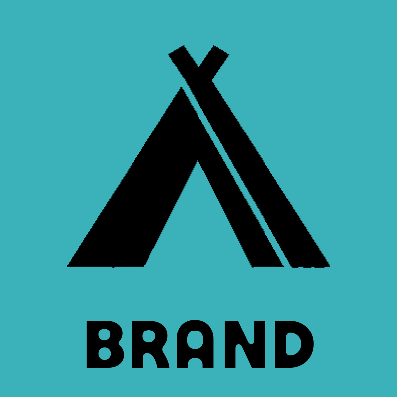 Bold Geometric Tent Logo preview