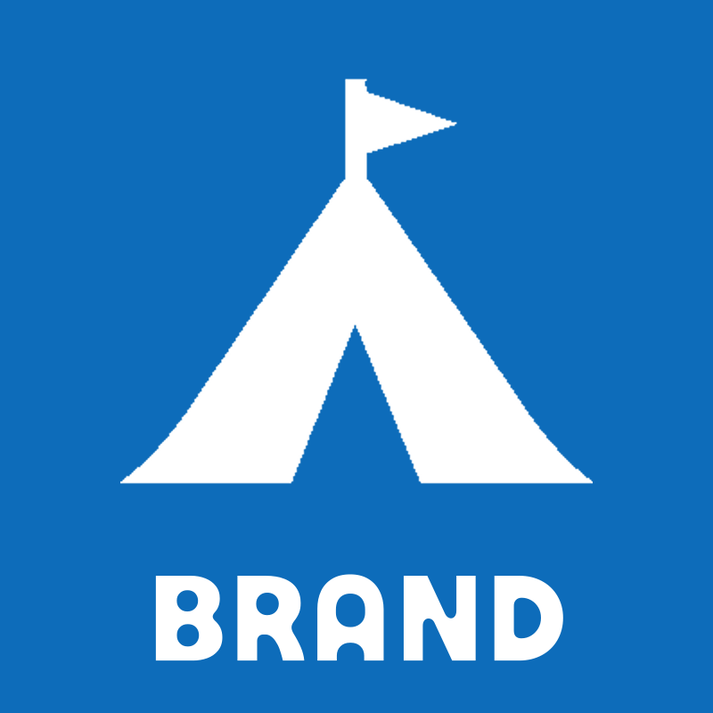 Bold Geometric Tent Logo preview