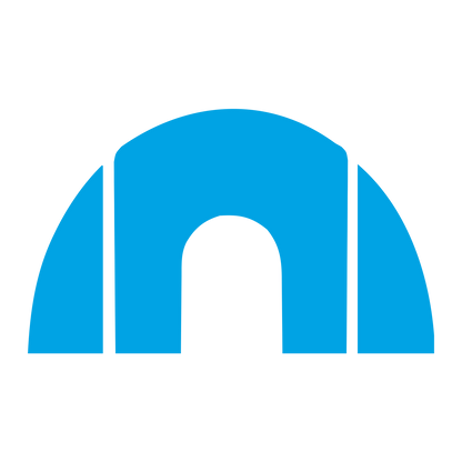 Arch Tunnel Tent Logo #00a3e4