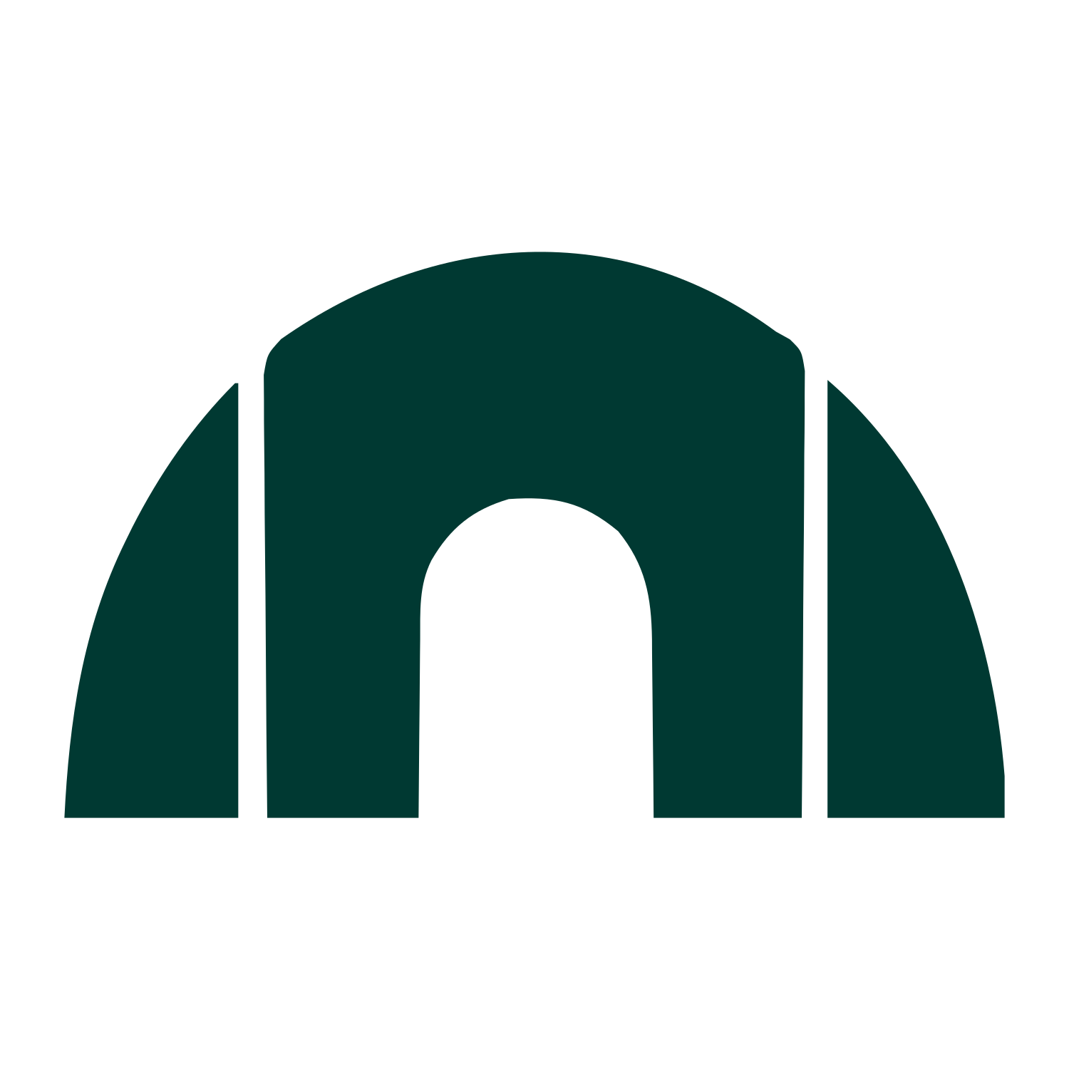 Arch Tunnel Tent Logo #003932