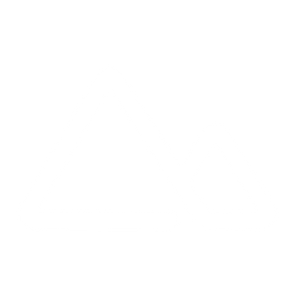 Twin Mountains Monoline Logo #ffffff